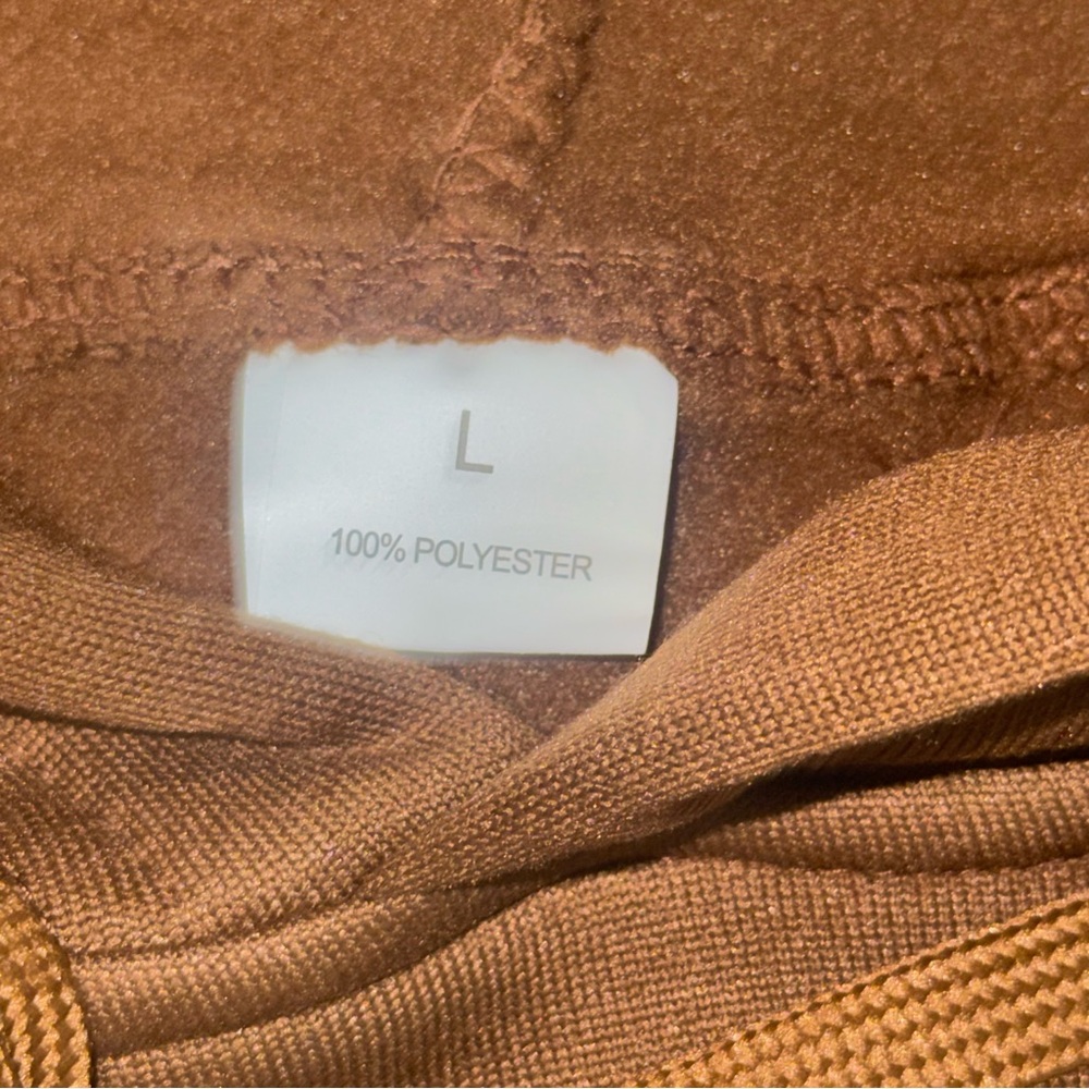 Jesus Loves You Hoodie M/L Brown Inspirational Bible‎ Casual Trendy Christian - Picture 5 of 9